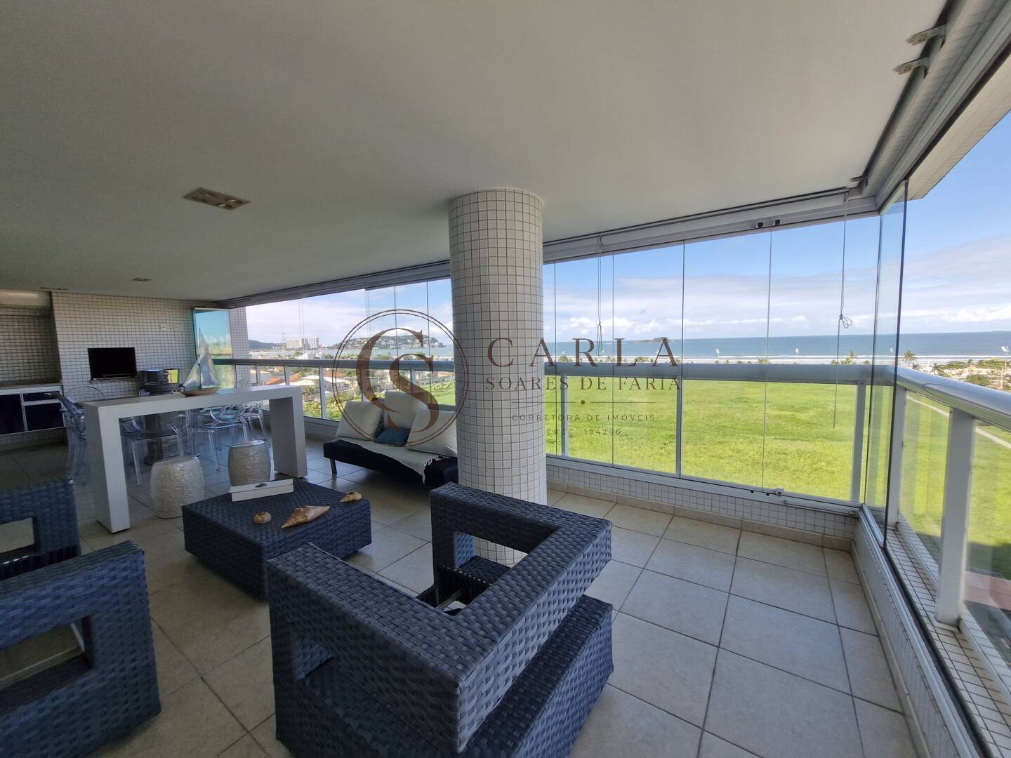 APARTAMENTO A VENDA OU LOC ANUAL COM LAZER COMPLETO E VISTA P MAR ENSEADA