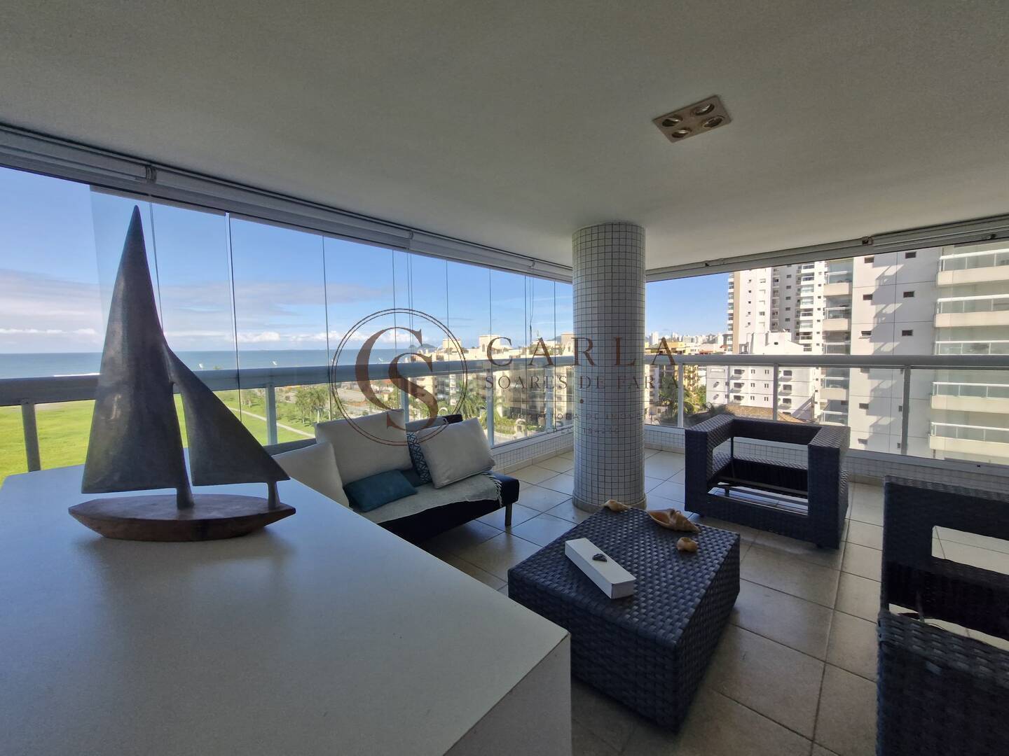 APARTAMENTO A VENDA OU LOC ANUAL COM LAZER COMPLETO E VISTA P MAR ENSEADA