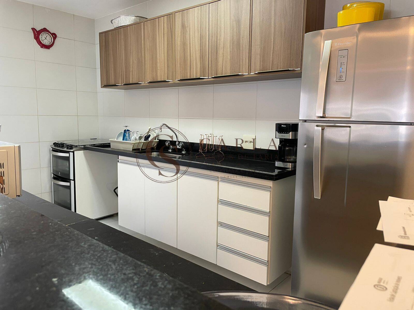 Apartamento com varanda gourmet a beira mar na Praia das Astúrias