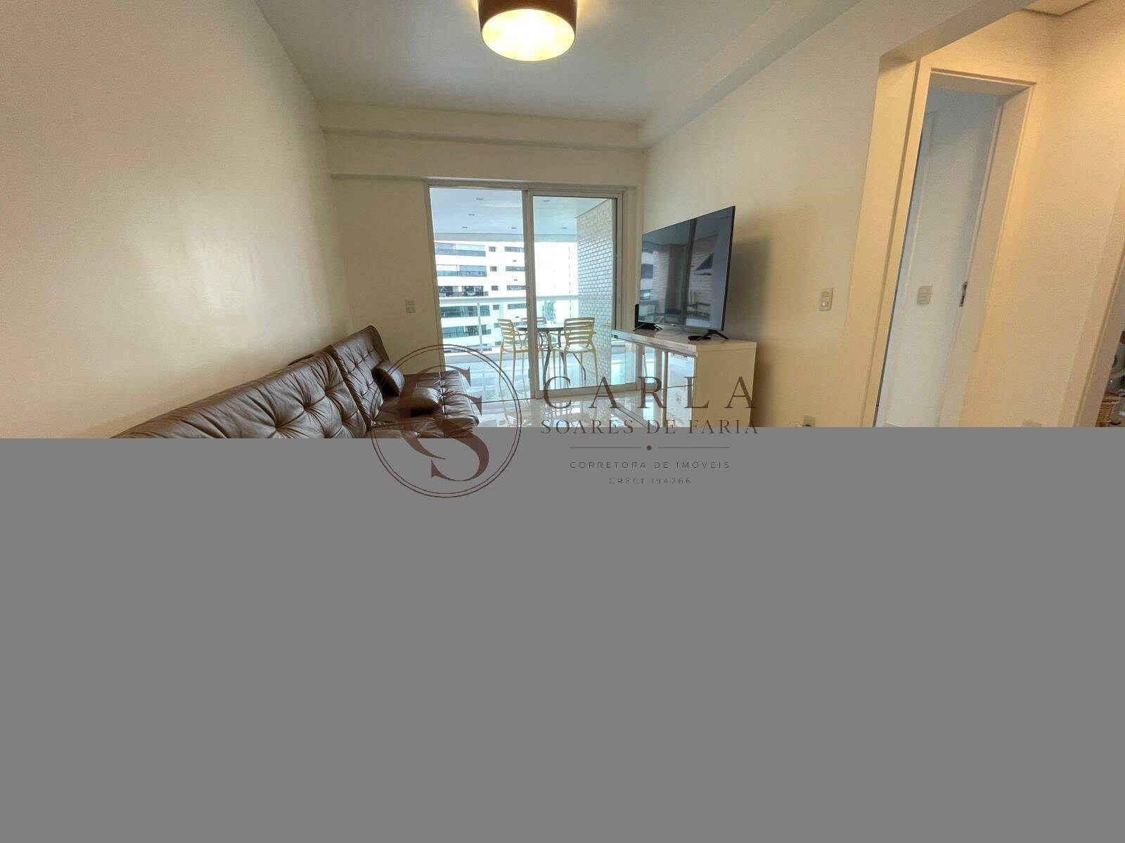 Apartamento com varanda gourmet a beira mar na Praia das Astúrias
