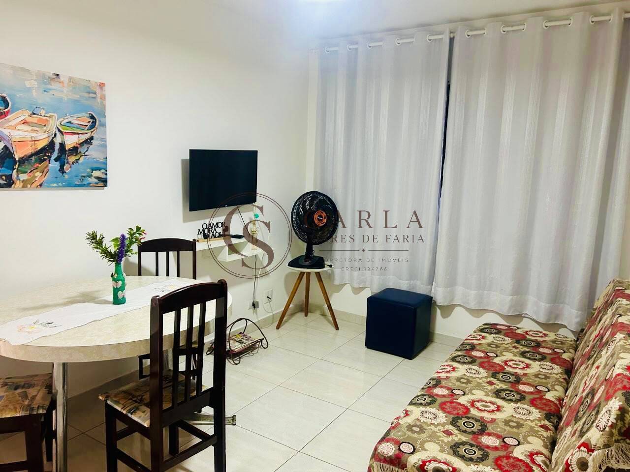 Apartamento a venda  1 dormitório mobiliado no tombo Guarujá SP