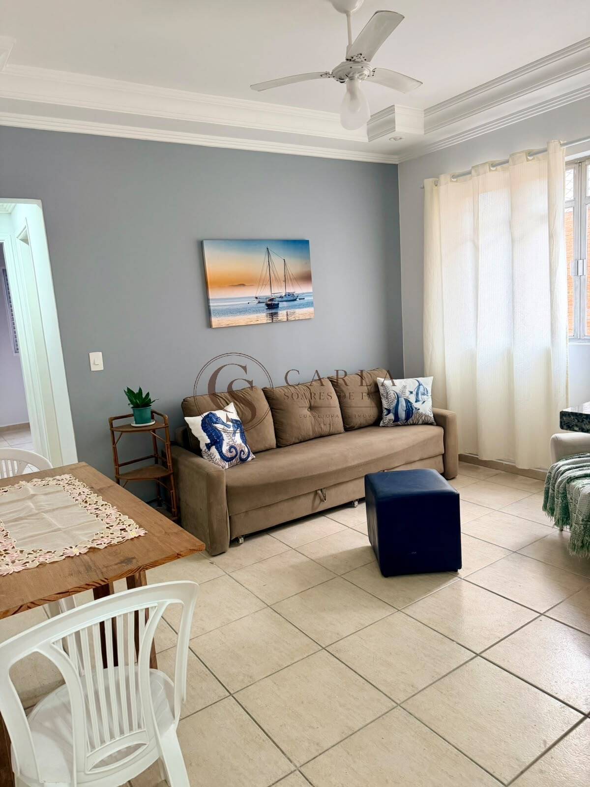 Apartamento a venda  na praia do  Tombo Guarujá SP