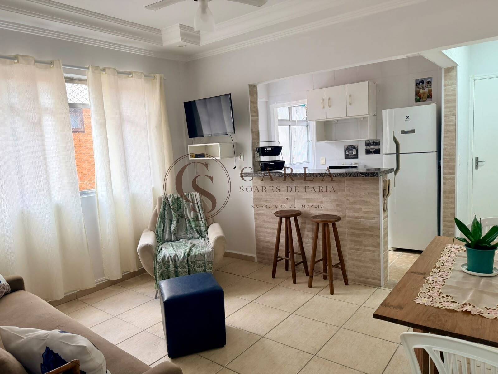 Apartamento a venda  na praia do  Tombo Guarujá SP