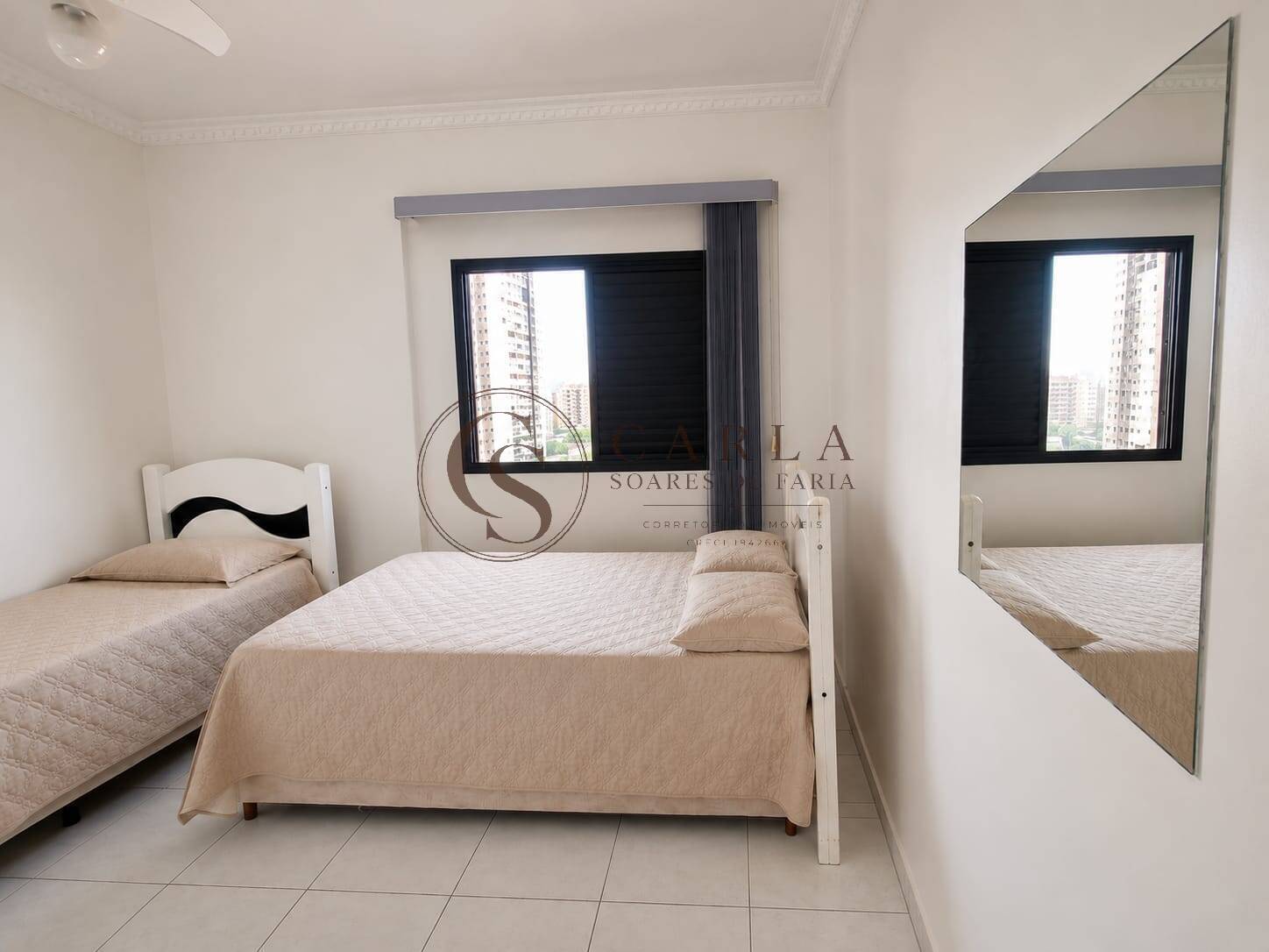 Cobertura Duplex Mobiliada– Praia do Tombo, Guarujá (Locação Anual)