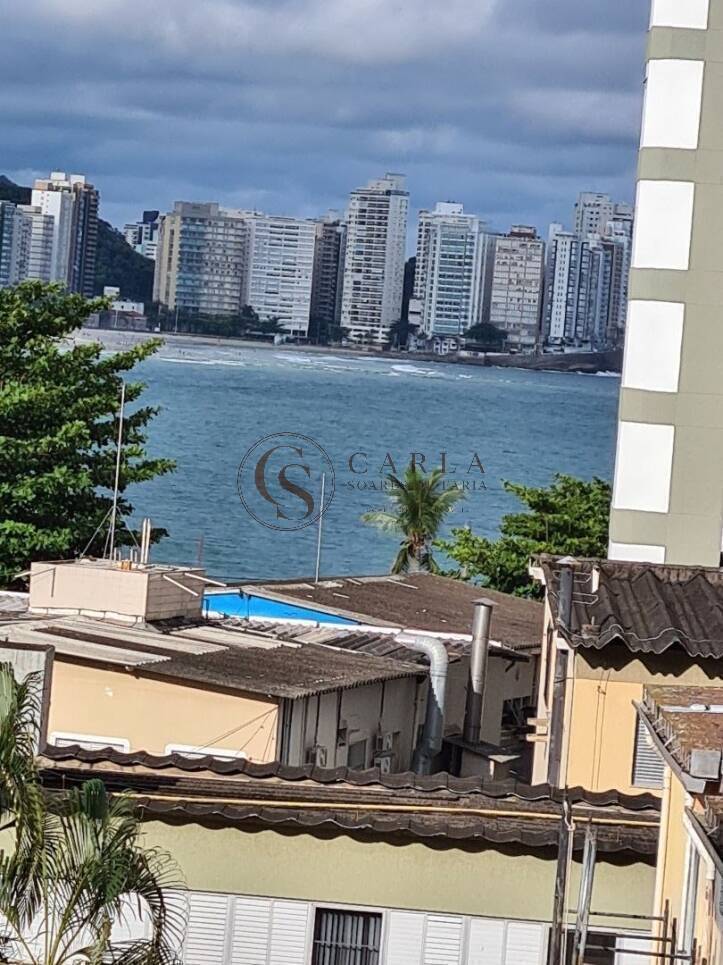 Apartamento com 2 dormitórios para alugar, 102 m² por R$ 3.350/mês - Tombo - Guarujá/SP
